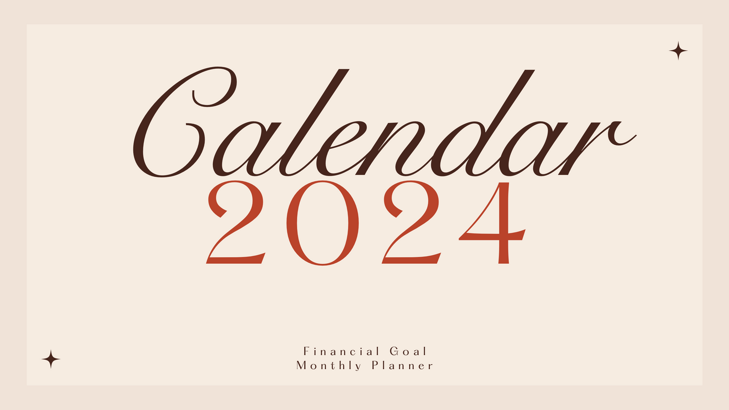 2024 Calendar/Planner