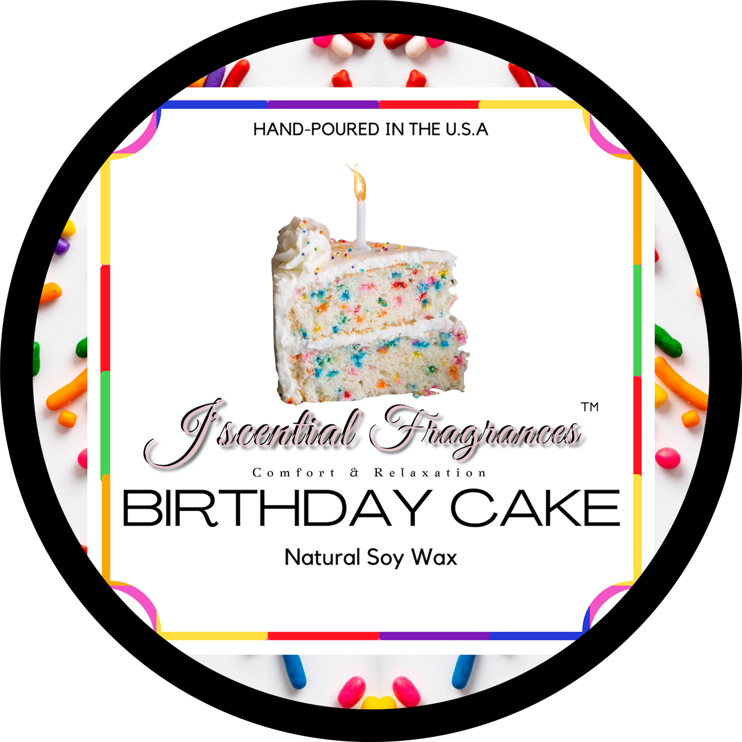 Birthday Cake (Candle-Tin)