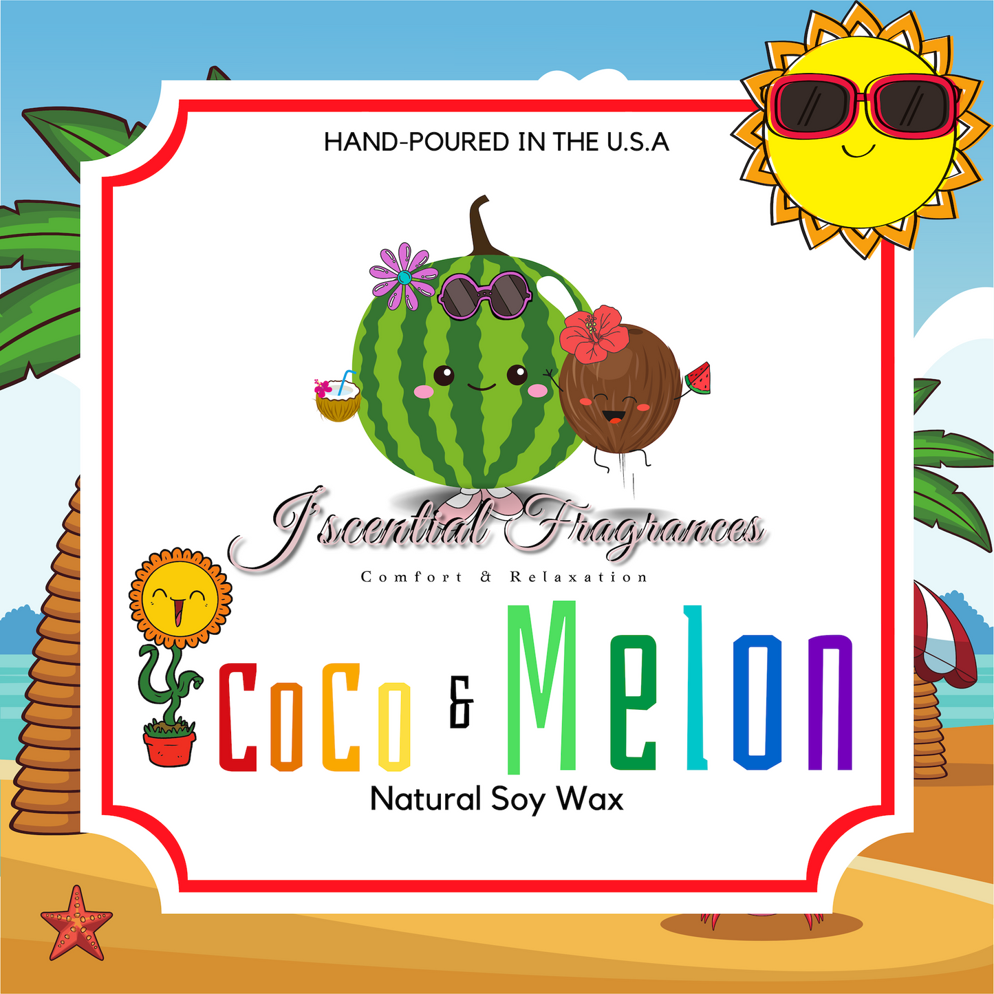 Coco & Melon (Candle)