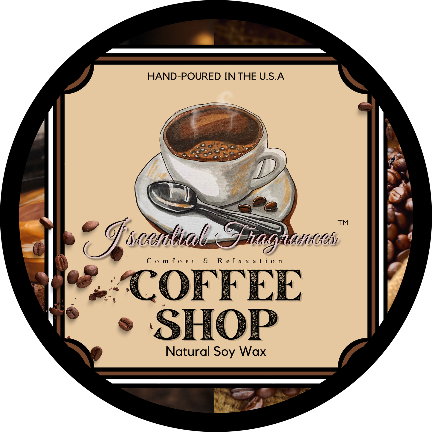 Coffee Shop (Candle-Tin)