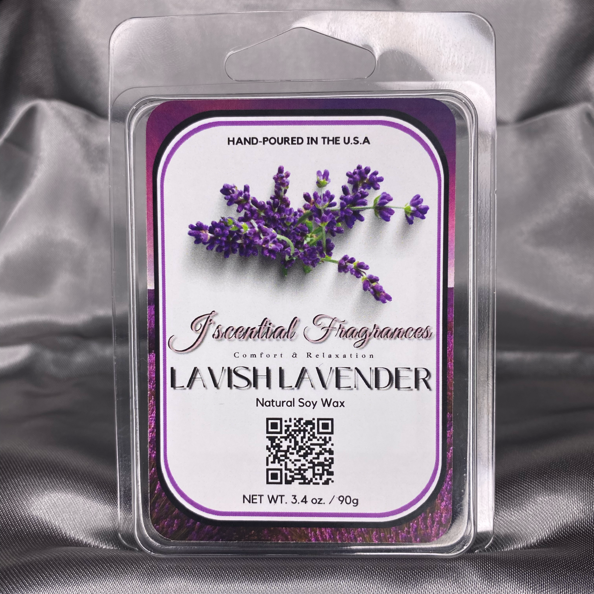 Lavish Lavender Wax Melts, Wax Clamshells, Wax Tarts