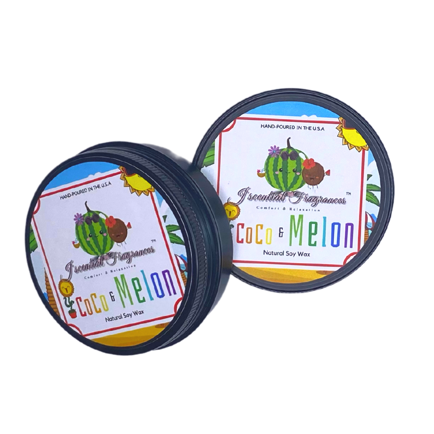 Coco & Melon (Candle-Tin)