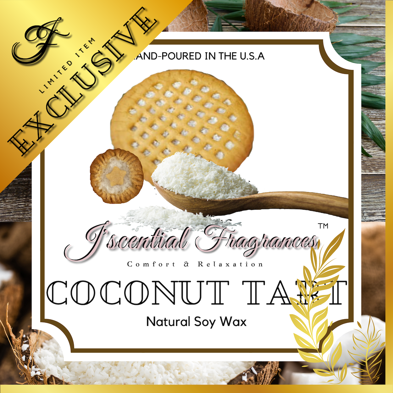 Coconut Tart (Wax Melts)