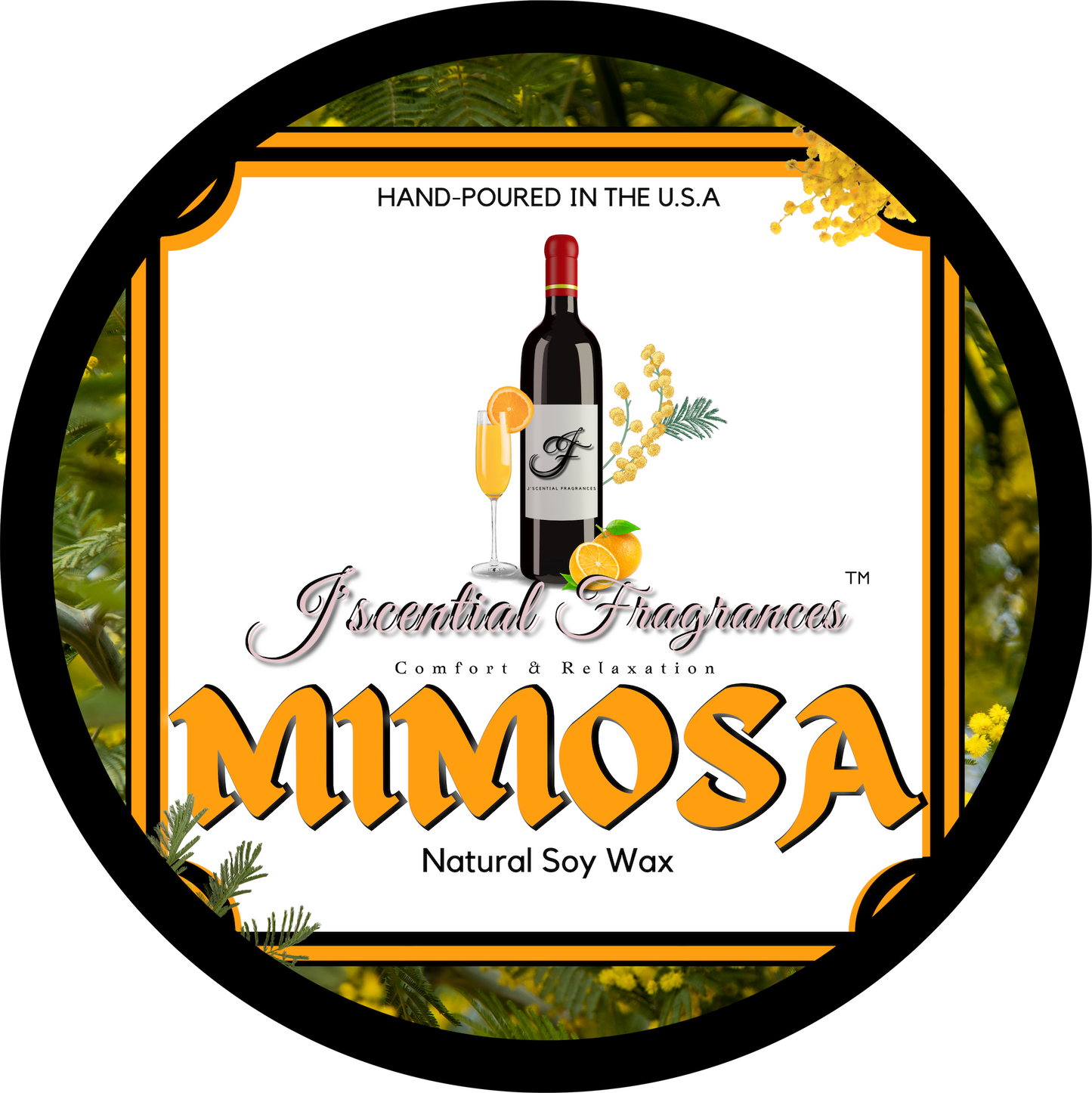 Mimosa (Candle-Tin)
