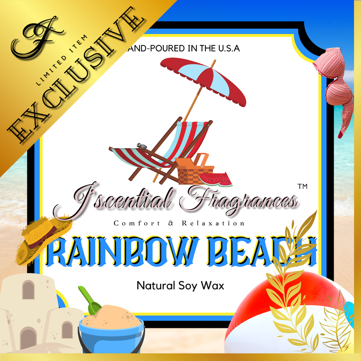 Rainbow Beach (Wax Melts)