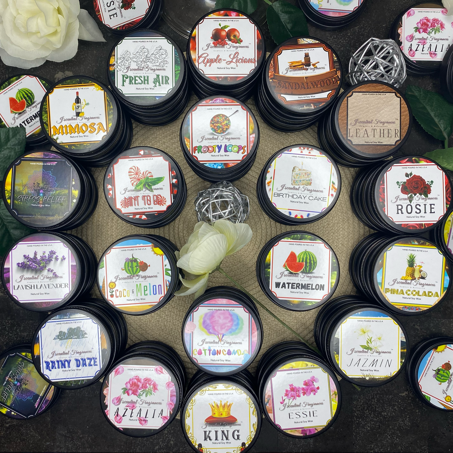 Candle Tin Sample Box