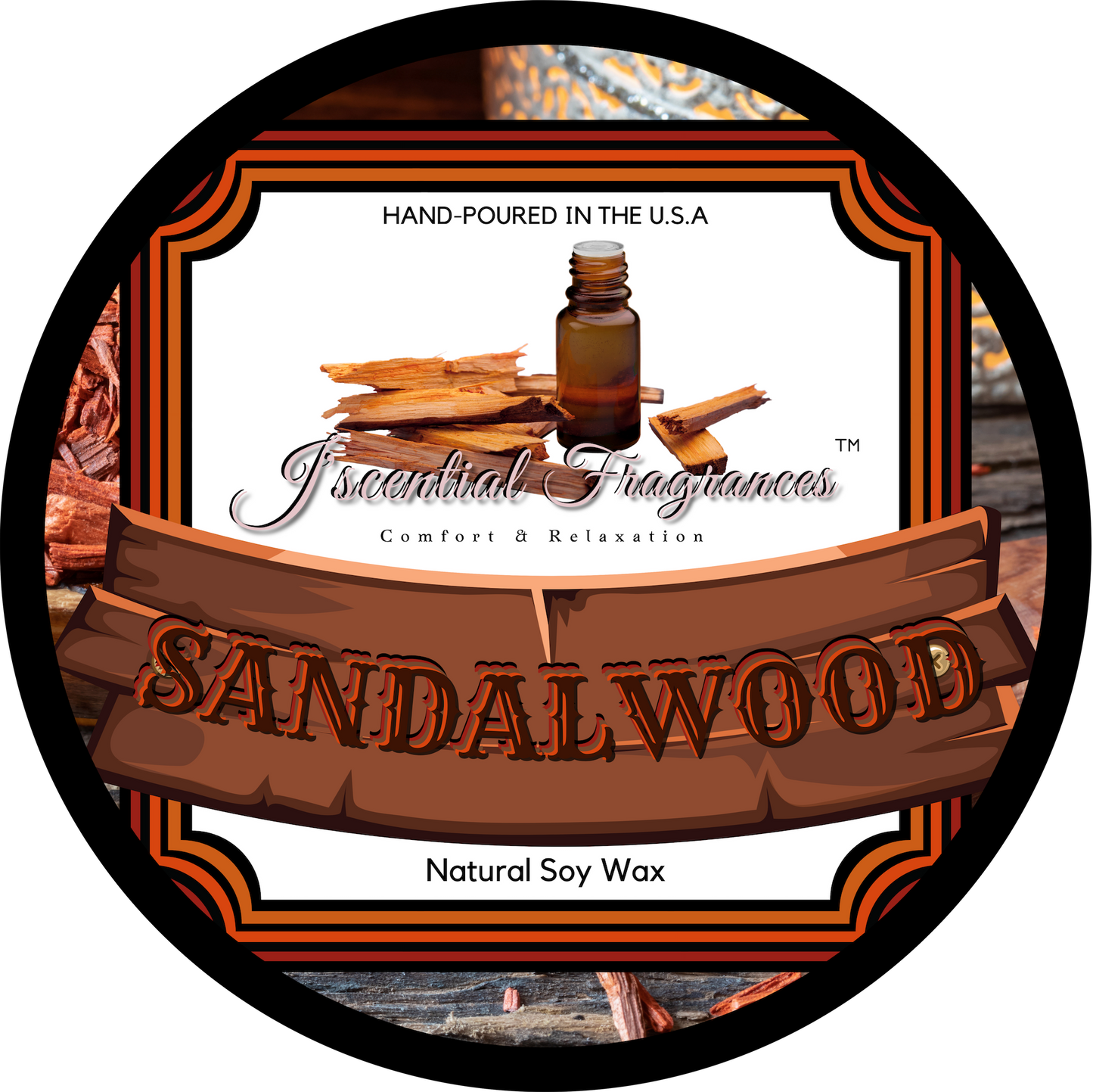 Sandalwood (Candle-Tin)